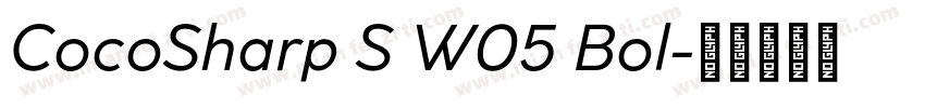 CocoSharp S W05 Bol字体转换